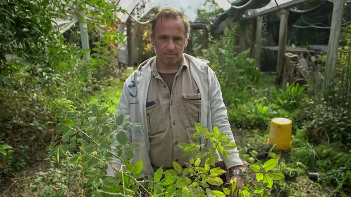 Martín Chas, huertero, floricultor y paisajista, sueña con una 