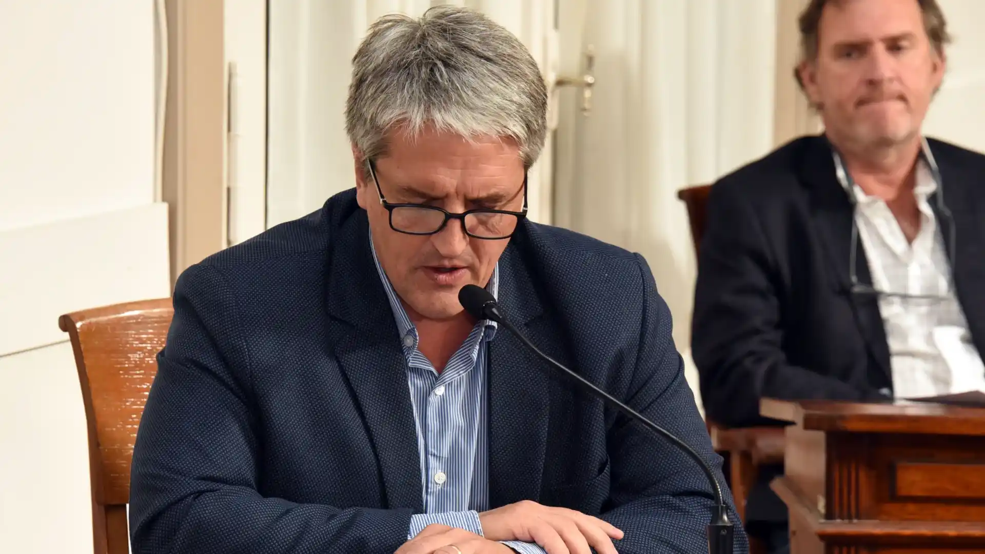 El concejal de Alternativa Tandil - Hechos, Marcos Nicolini.