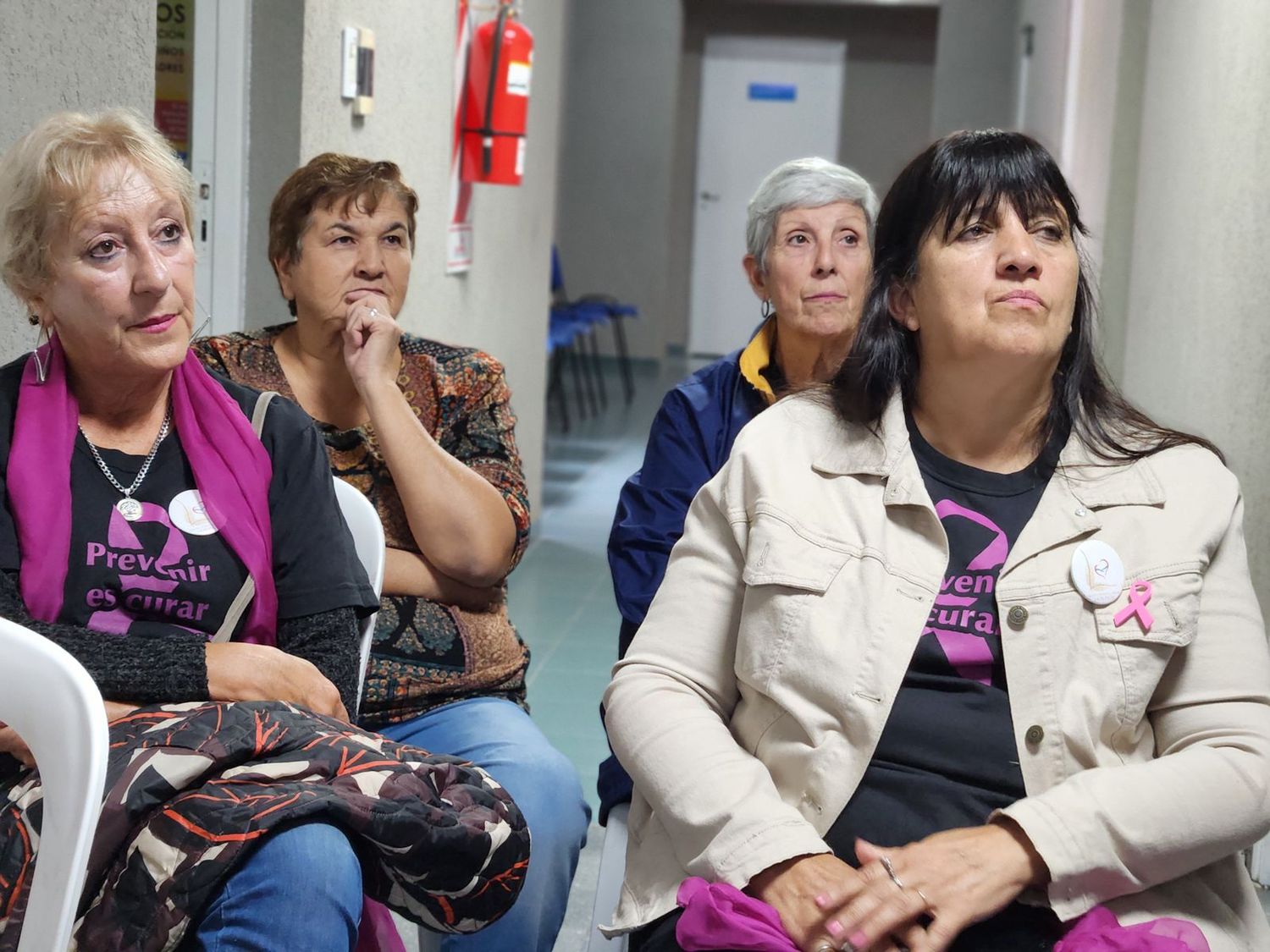 Durante toda la jornada unas 50 mujeres de la localidad y la zona pudieron hacerse estudios gratuitos