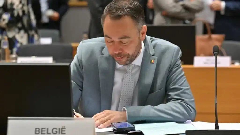 El canciller belga, Maxime Prévot.