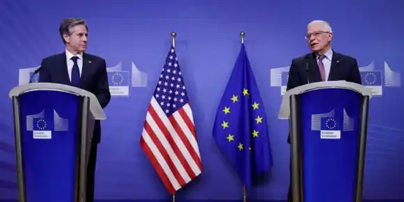 Antony Blinken y Josep Borrell reafirmaron el apoyo de EE.UU. y la UE hacia Venezuela