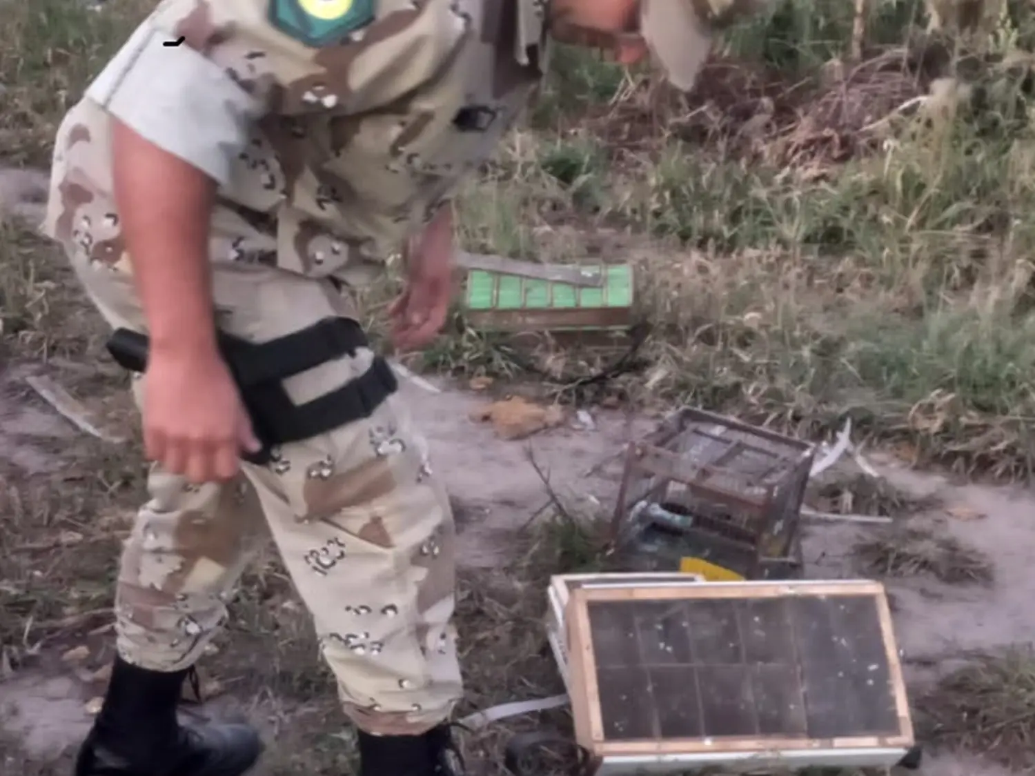 Brigadistas de la Dirección de Delitos Rurales frustran caza ilegal de aves