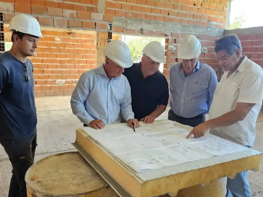 Avanza la construcción de una nueva Unidad Educativa de Nivel Inicial en Crespo