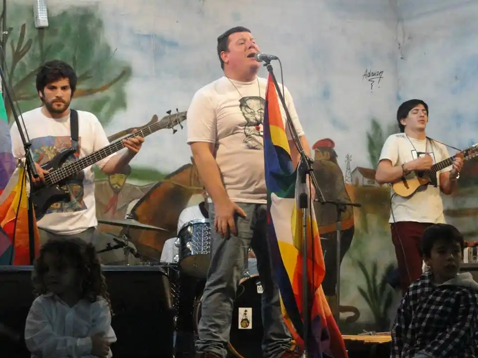 Espectáculo de música andina a cargo del grupo “La Marea”