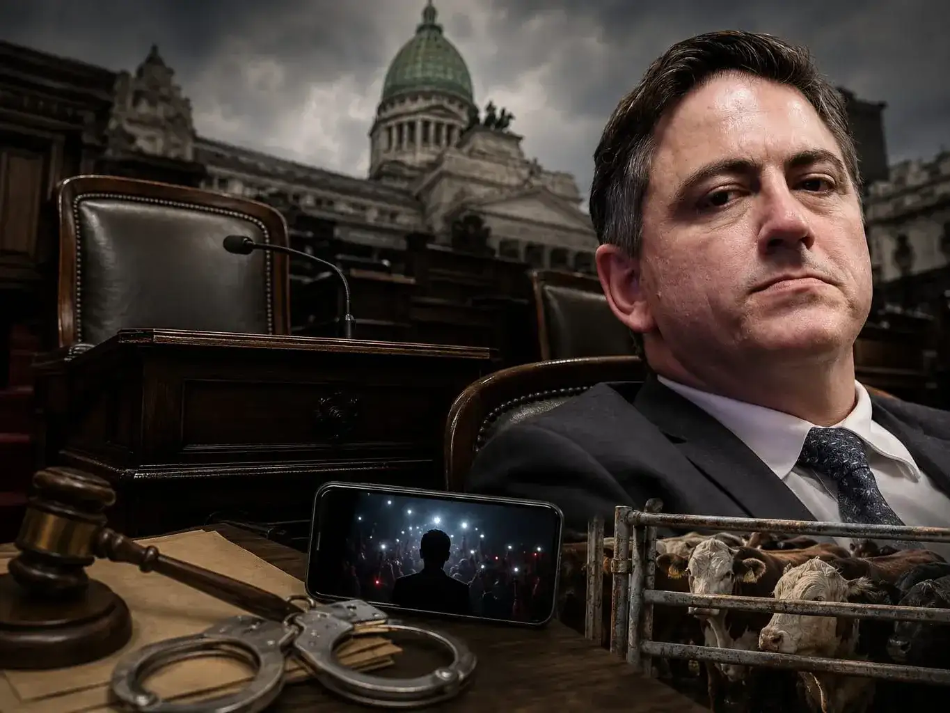 El "tour de la victimización", deudas millonarias y la banca vacía de Francisco Paoltroni