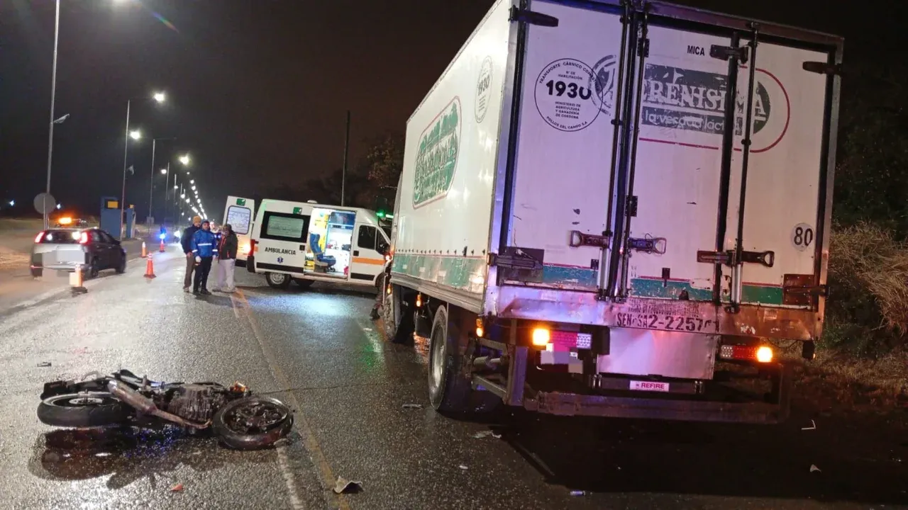 El episodio ocurrió este miércoles por la mañana en Ruta 9 Norte