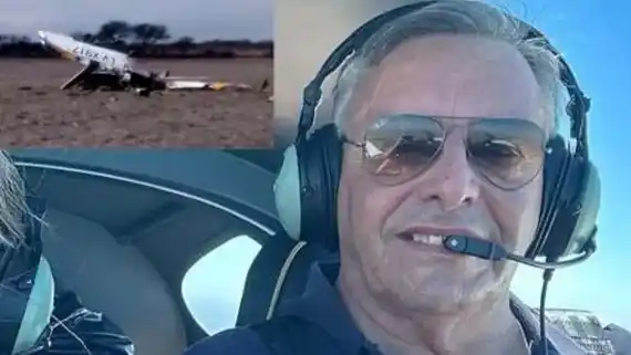 Se estrelló su avioneta y murió: conmoción por la muerte del intendente de Villa Reducción