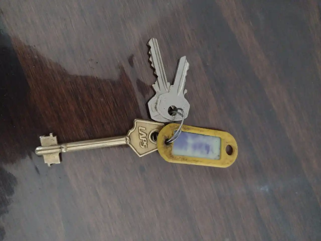 Llaves encontradas en calle Combate de Obligado