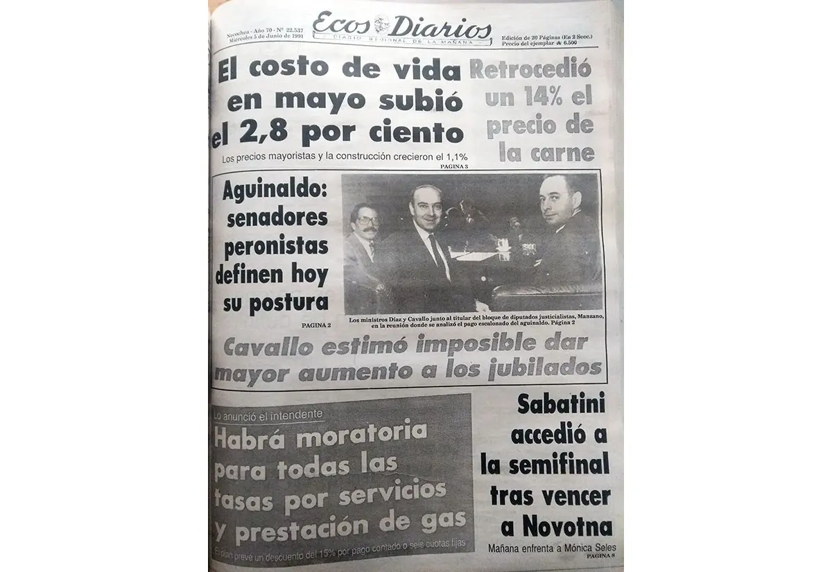 Miércoles 5 de junio de 1991