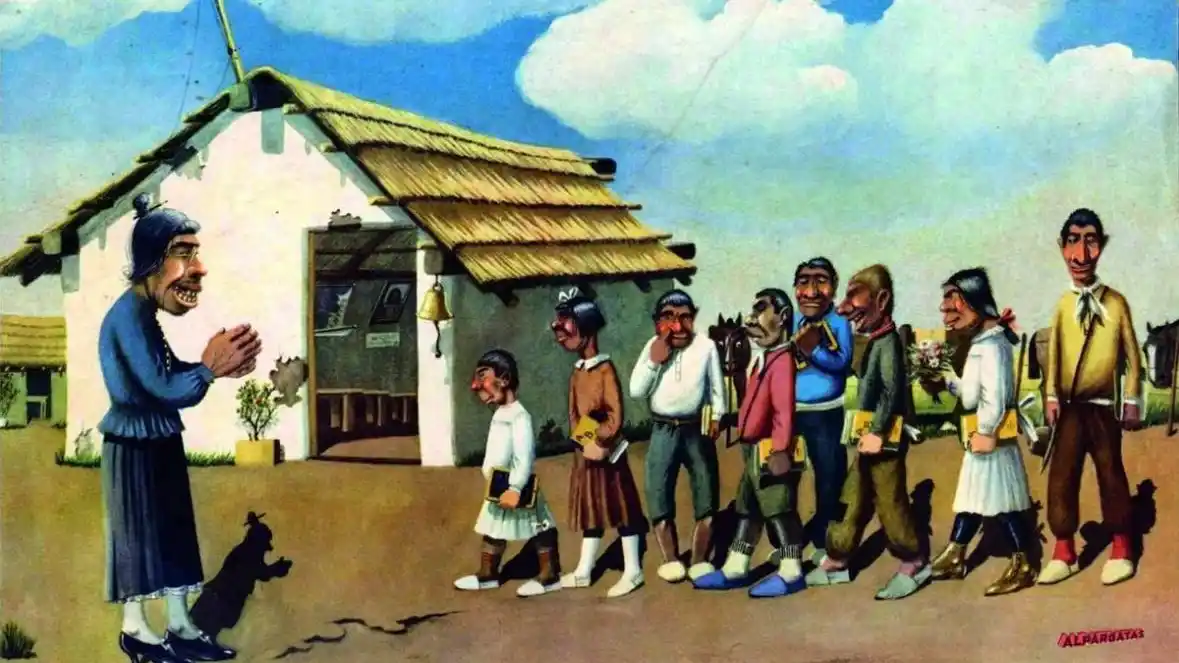 Maestra de campo. Mirta Tapia presenta una obra dedicada a los docentes