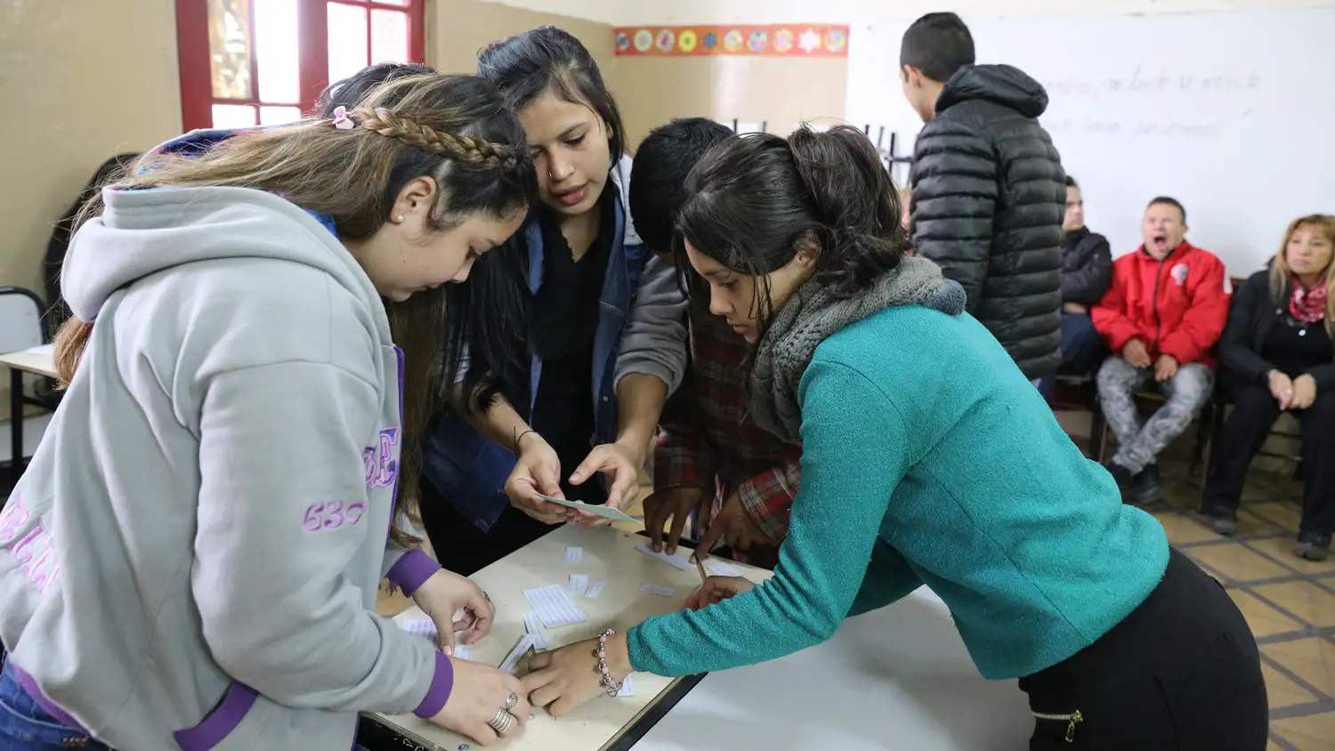 Alumnos de toda la provincia trabajaron sobre consumos problemáticos