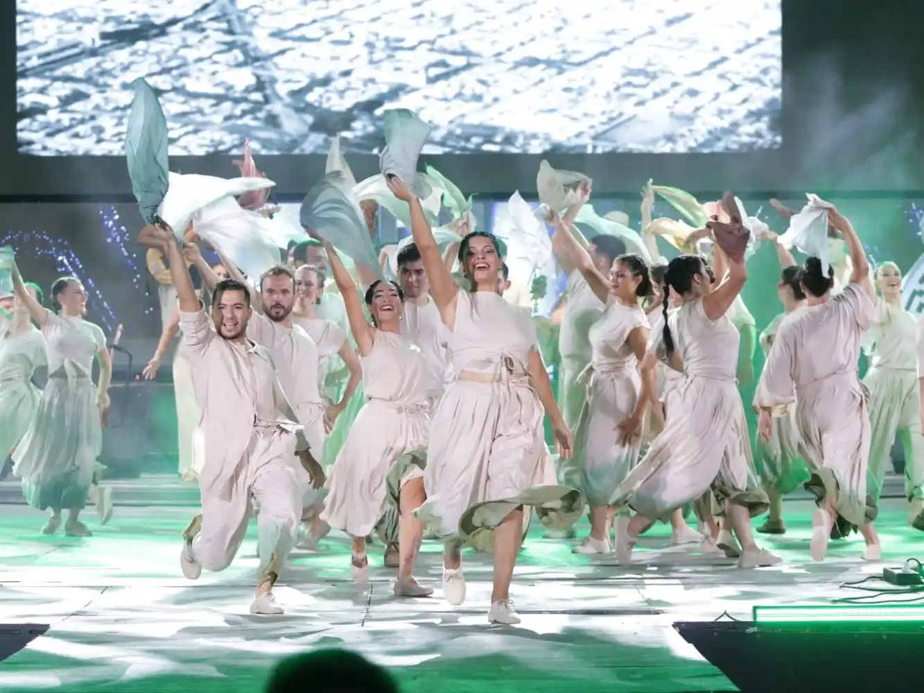 La delegación santafesina se presentó en el Festival de Cosquín