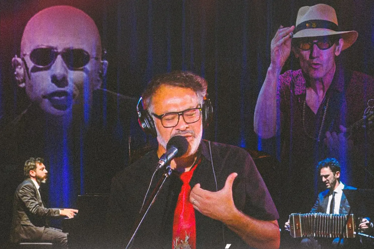 Walter "Chino" Laborde es un destacado cantante de tango que ha llevado su arte a nivel mundial.
