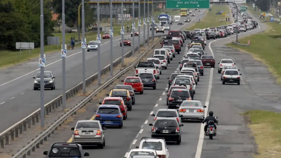En la previa al carnaval, registran intenso tránsito hacia la Costa Atlántica