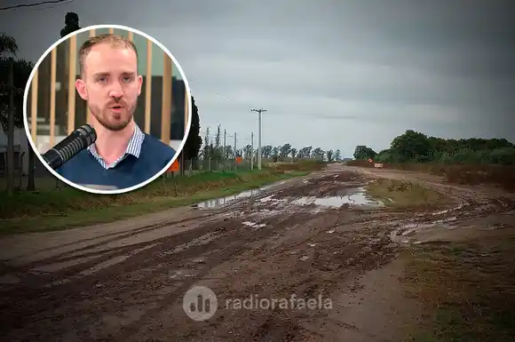 Bryan Mayer reclamó por la terminación de la Ruta 70S: “Lo único que quedó fue un cartel y un cono”