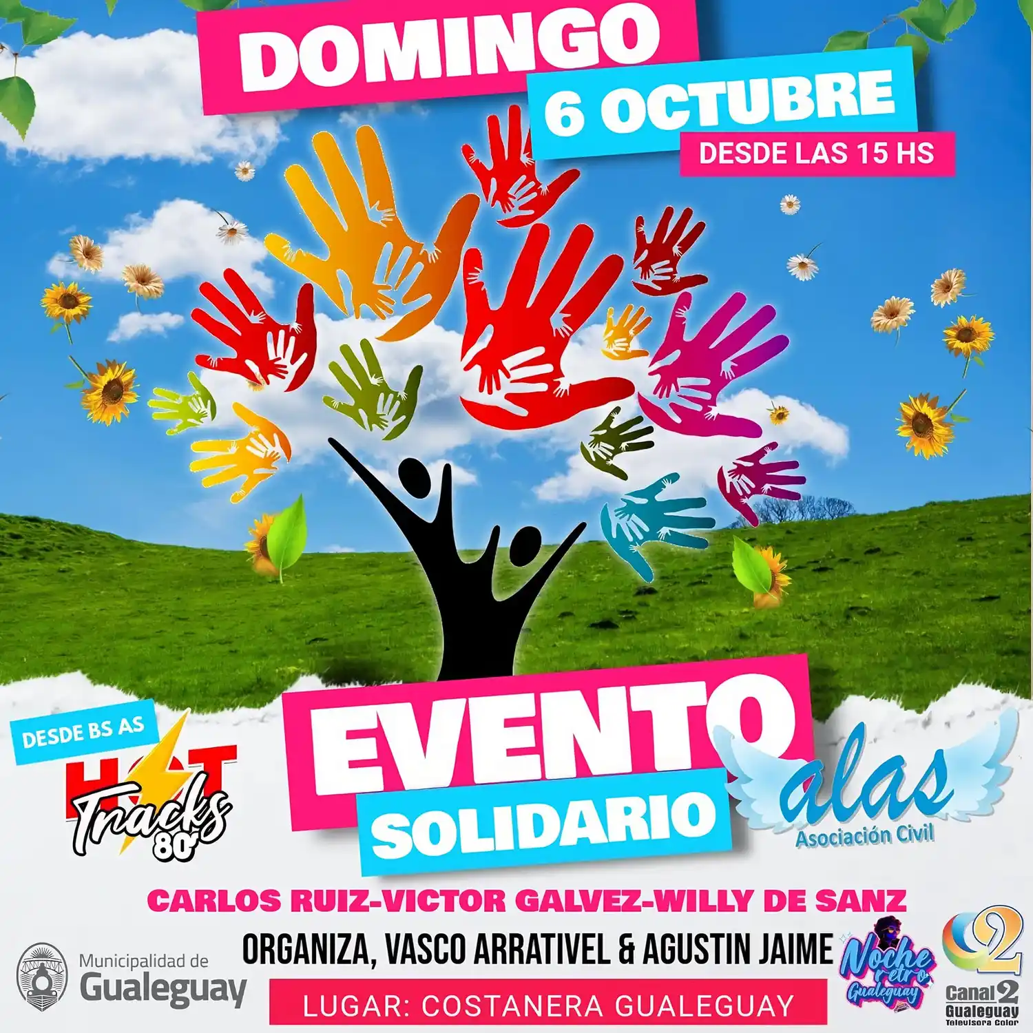 Evento solidario a beneficio de la asociación “Alas”