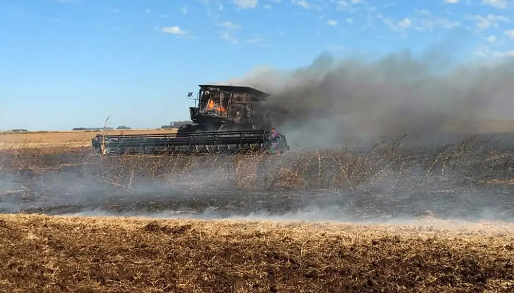 Recomendaciones para evitar incendios en cosecha