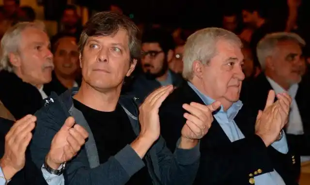 Mario Pergolini en la presentación de Identidad Xeneize