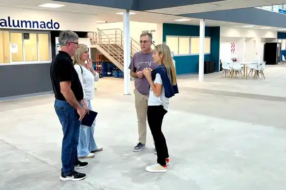 El Intendente recorrió el nuevo edificio de la UNRaf