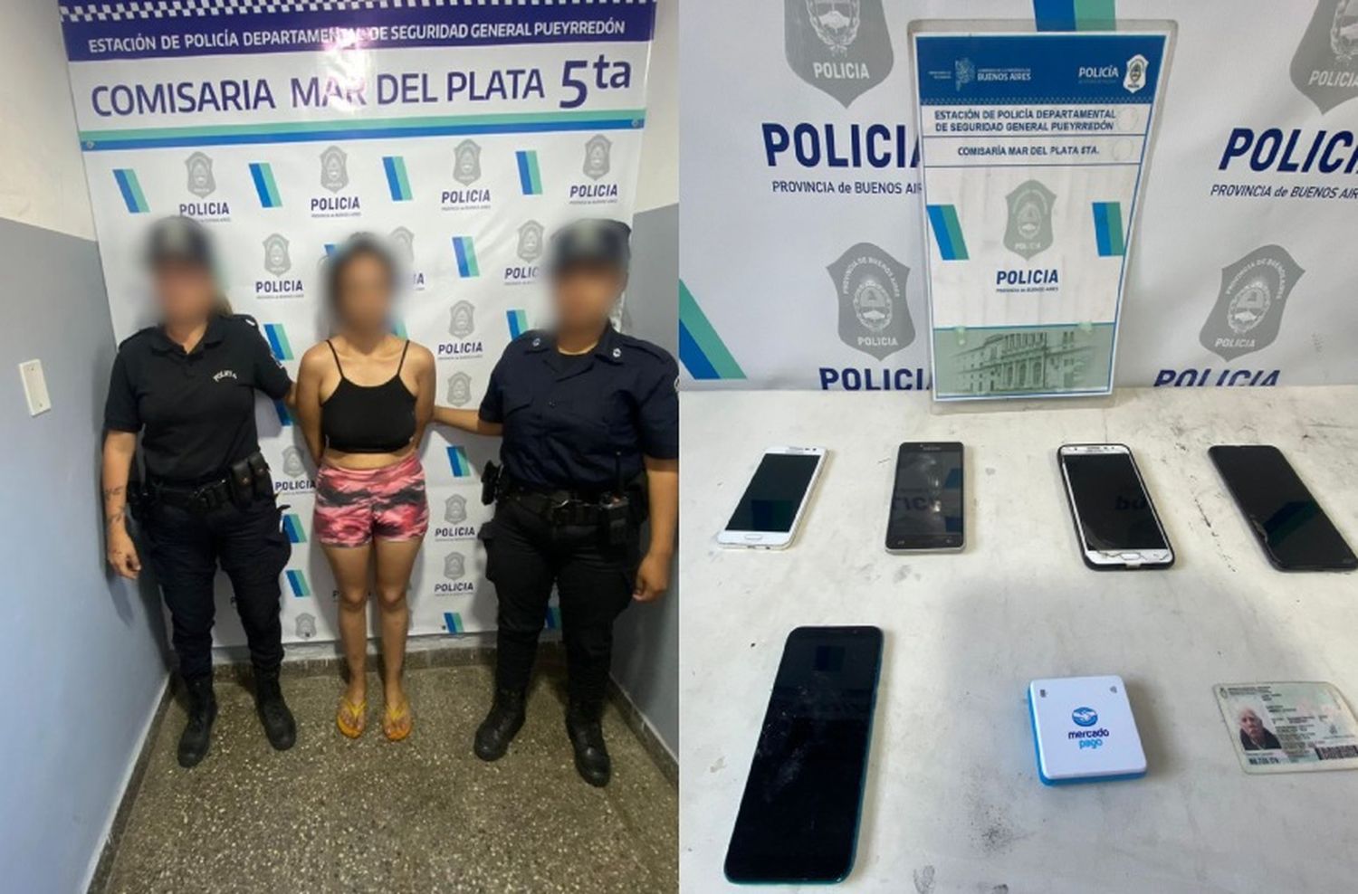 Allanamiento por estafas: secuestraron un posnet y celulares