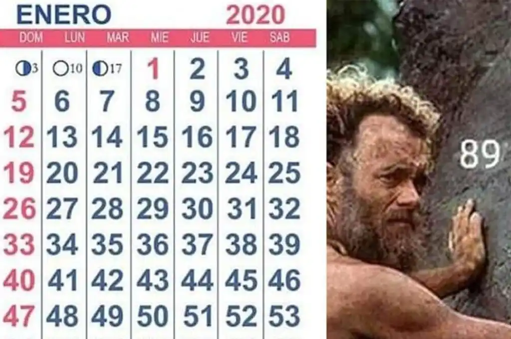 Un tuit viral explica por qué enero fue eterno