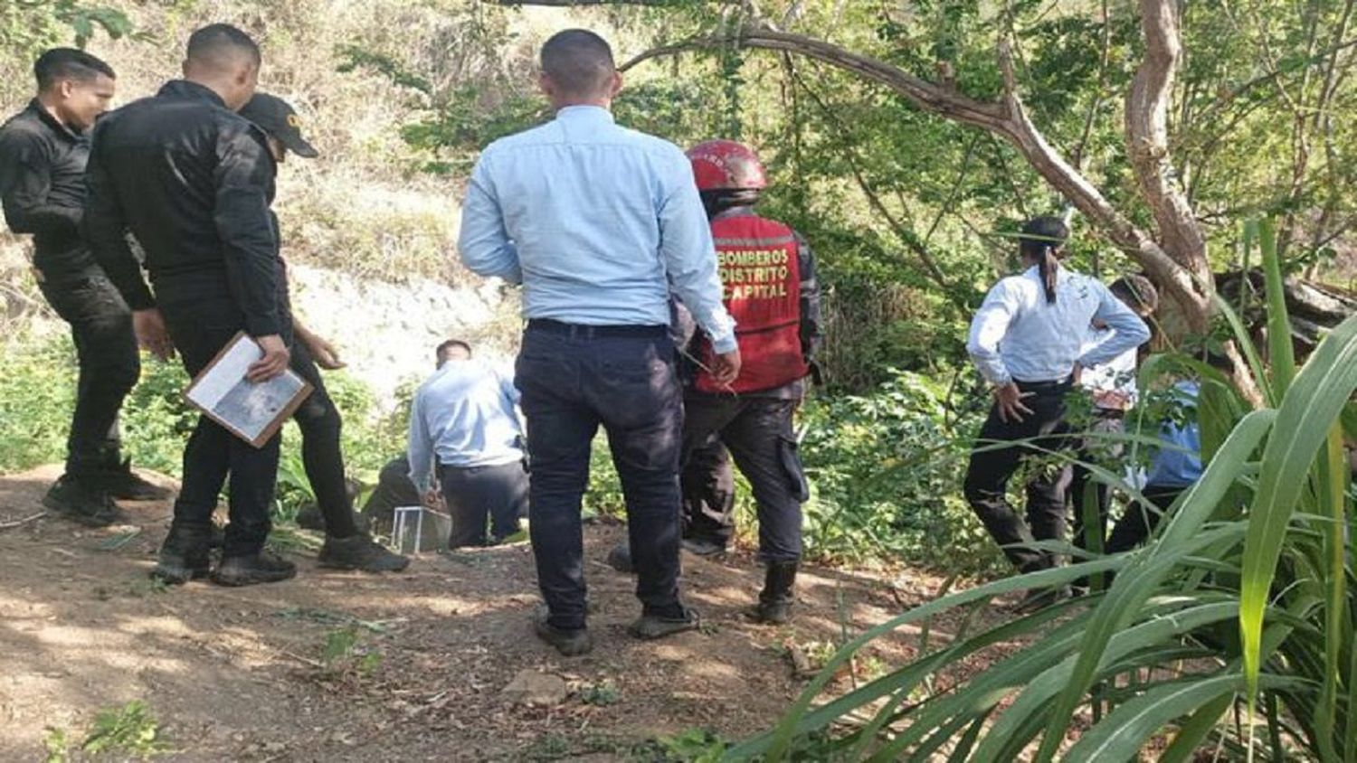 Autoridades tratan de identificar los 2 cuerpos localizados en  zona boscosa de Caracas