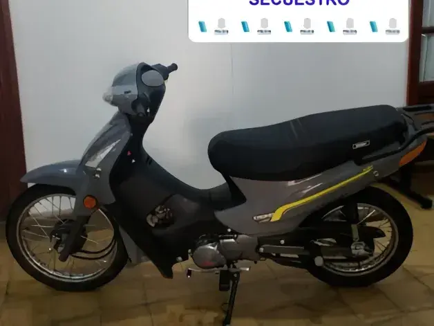 La motocicleta Keller había sido robada en la vía pública.