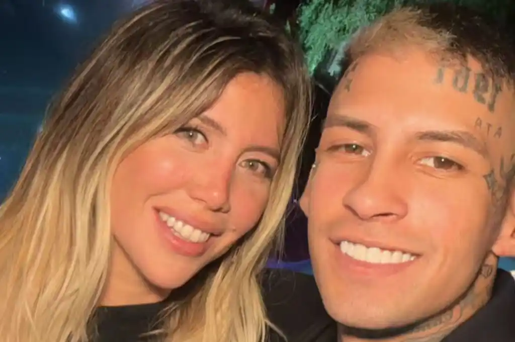 Wanda Nara y L-Gante