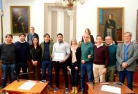 El fisicoculturista Andrés Sanzberro, bicampeón nacional, destacado por enaltecer la disciplina