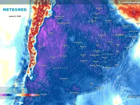 La ola polar seguirá hasta la semana próxima con heladas intensas y temperaturas hasta 10 grados por debajo de lo normal