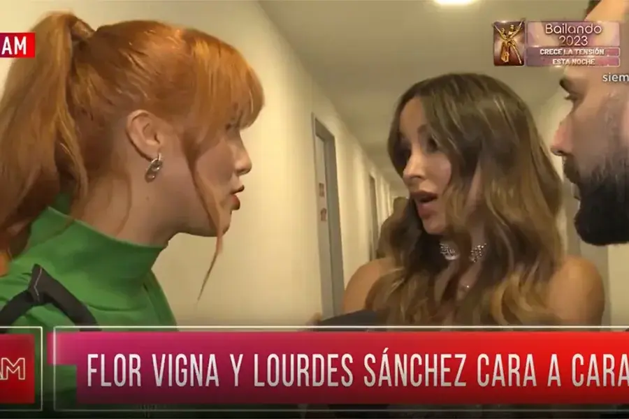 "Sacate la careta": Flor Vigna y Lourdes Sánchez se cruzaron y se tiraron con todo