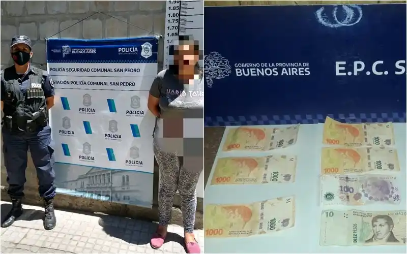 Estaba internada en el Hospital y, tras recibir el alta, le robó más de 5 mil pesos a una enfermera