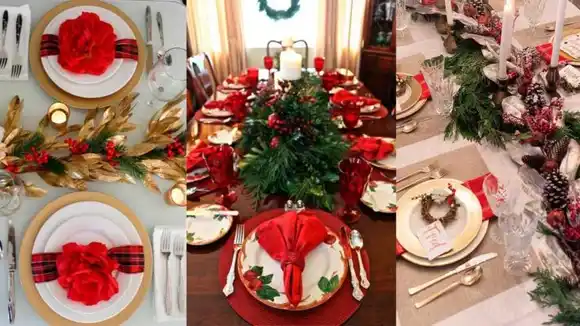 LÚCETE EN NAVIDAD: cinco tips para decorar la mesa en la cena de nochebuena