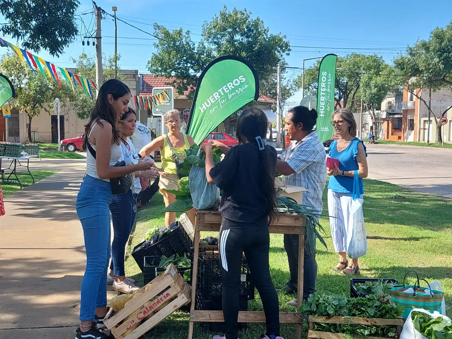 Hubo nuevamente una buena respuesta de los vecinos.