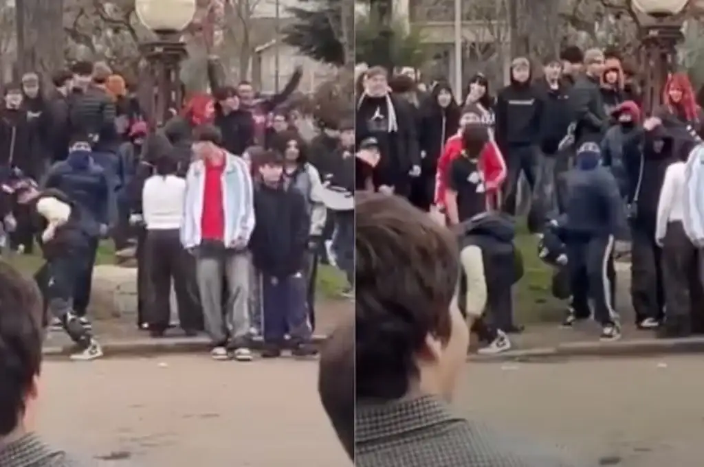 Piedrazos contra jóvenes