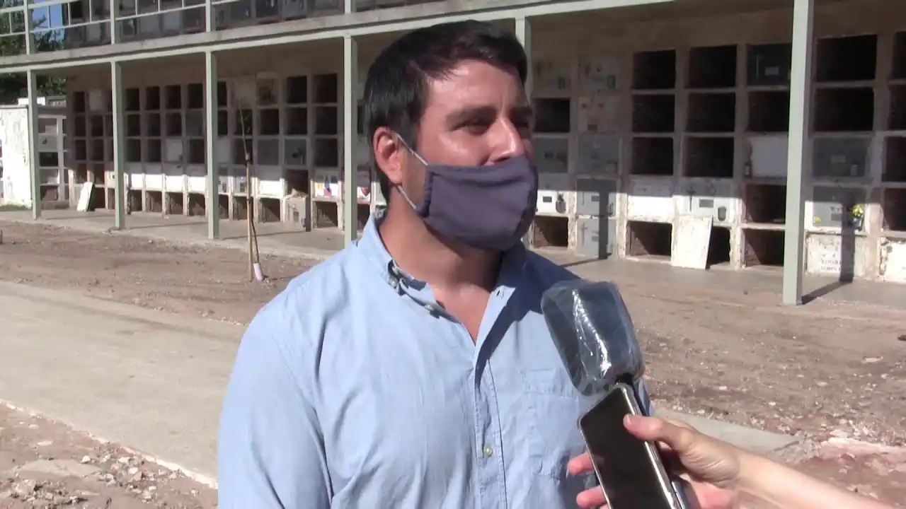 Avanzan los trabajos en el Cementerio Municipal