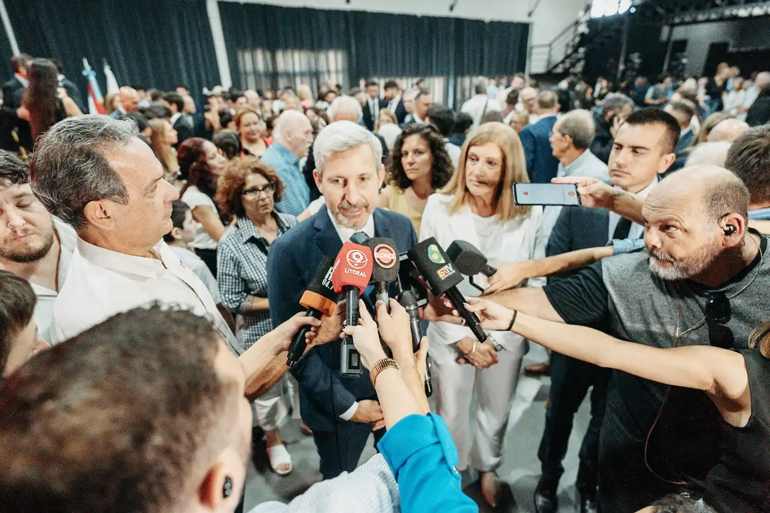 Frigerio afirmó que “en los momentos difíciles es cuando más tenemos que trabajar espalda con espalda”