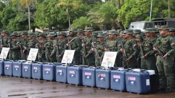 FANB lista para tomar centros de votación desde este 23 de julio