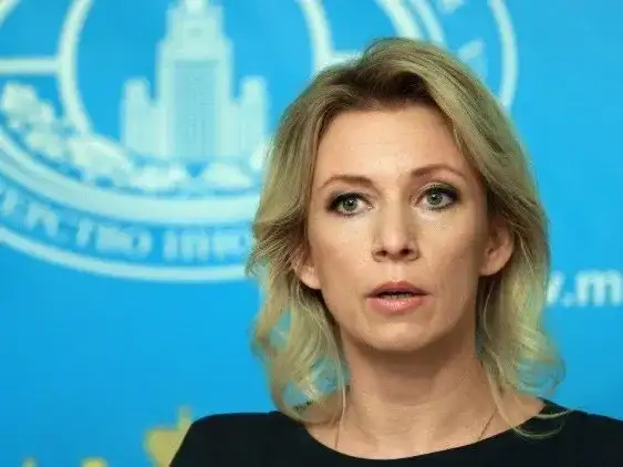 María Zajárova, portavoz del Ministerio de Relaciones Exteriores de Rusia.