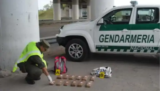 Los detenidos con marihuana y cocaína fueron llevados a la cárcel