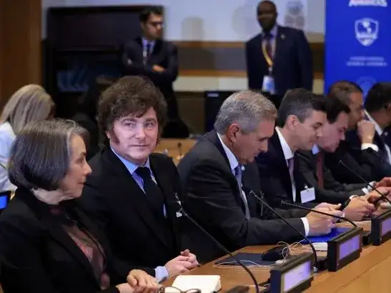 Javier Milei encabezó la delegación argentina en la ONU.