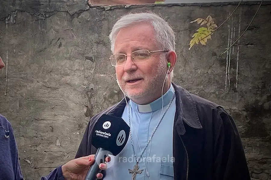 Monseñor Pedro Torres, Obispo de la Diócesis de Rafaela.