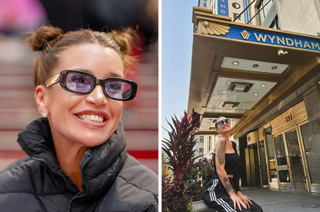 Flor Peña se tomó unos días de relax en Nueva York antes del gran estreno del "Cantando 2024"