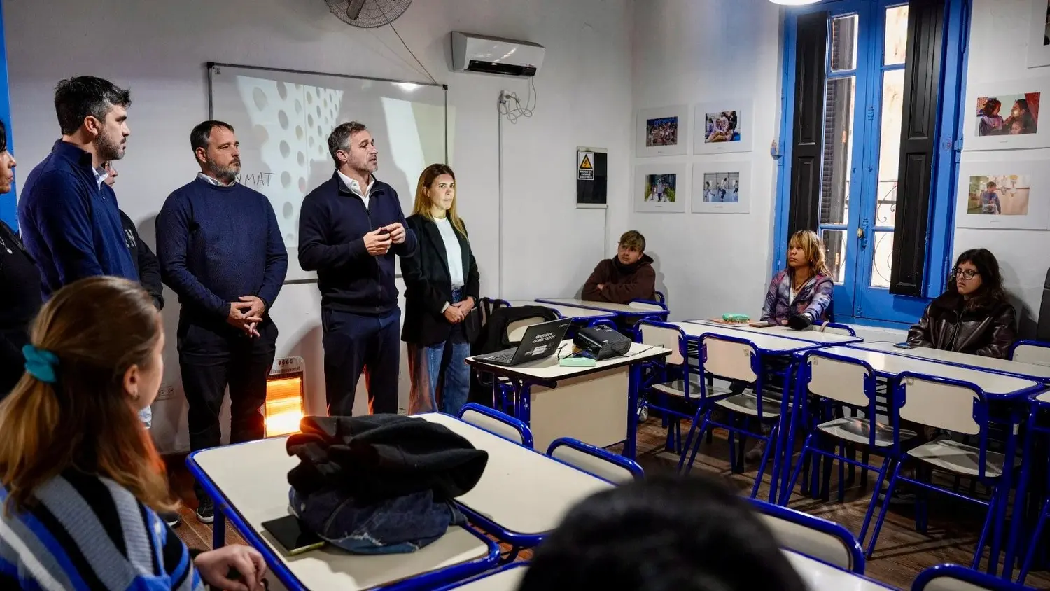 Achával resaltó la importancia del acceso al derecho a la educación.