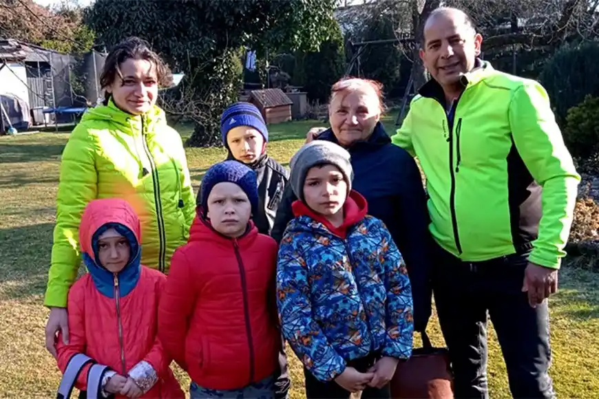 Antonio Silio, el  atleta entrerriano y el   gran gesto con una familia ucraniana