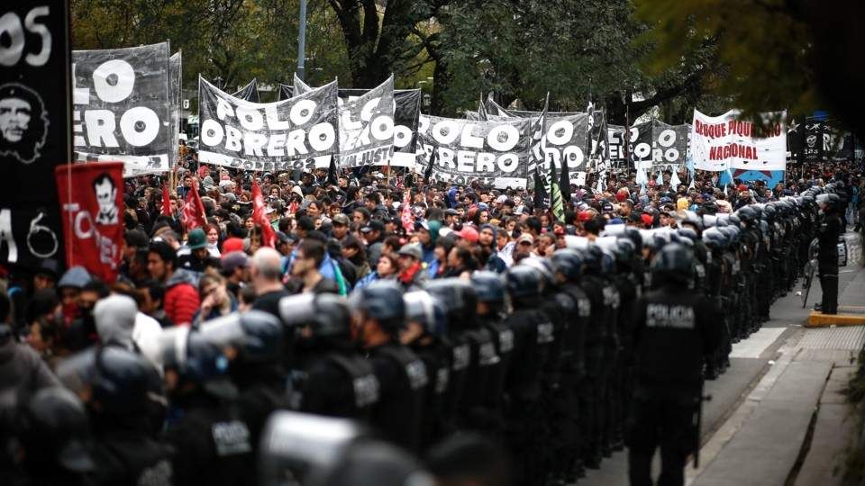 Organizaciones Sociales marchan en una nueva jornada de protestas