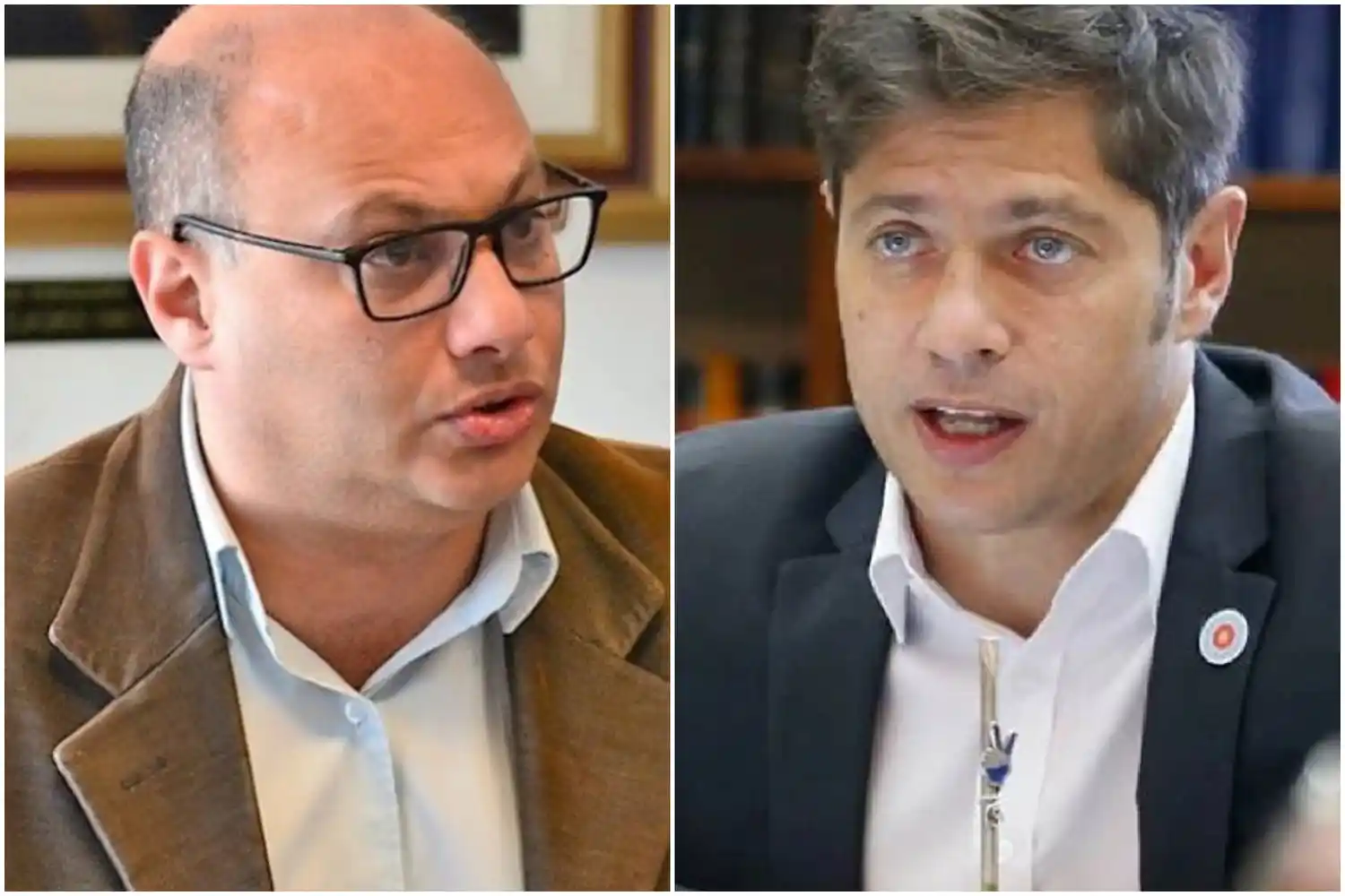 Reino apoyó a Kicillof en su disputa con el presidente.