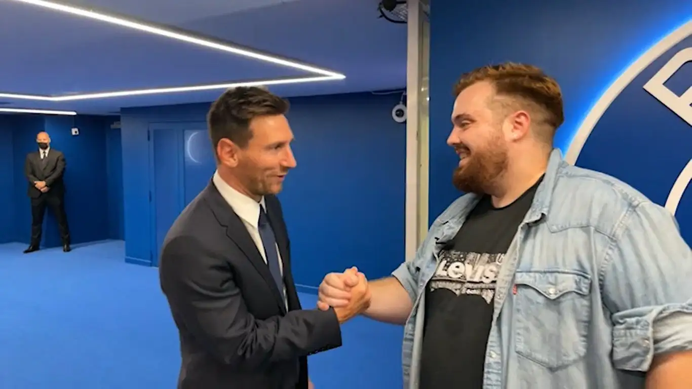 Ibai transmitirá el debut de Messi por Twitch