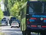 Imagen del operativo montado en Pilar.