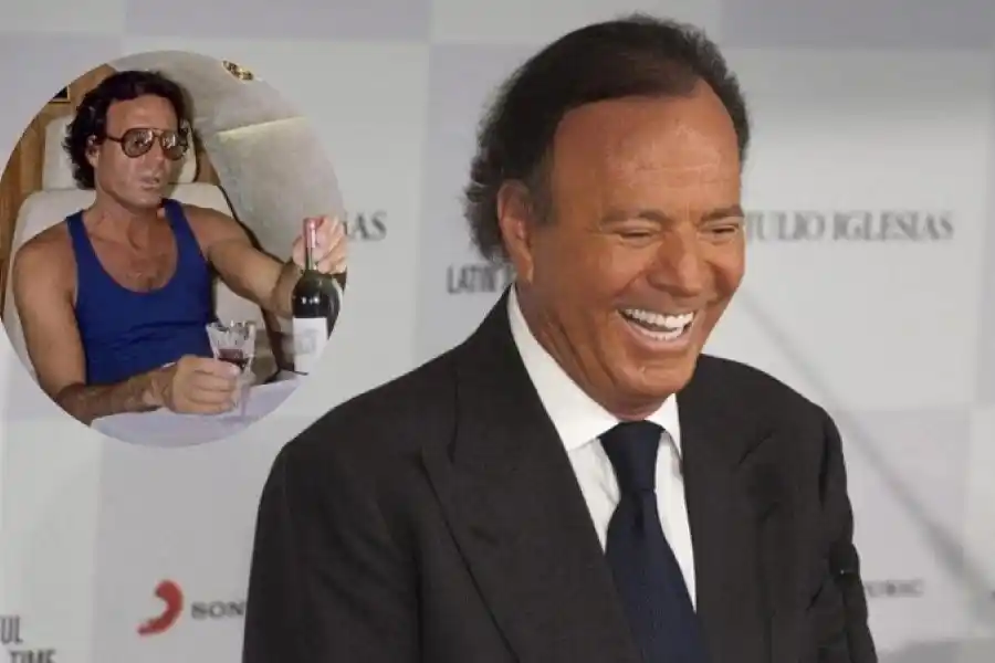 Se olvidó de declarar: retuvieron a Julio Iglesias en un aeropuerto con 42 kilos de comida en las valijas